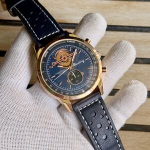 44mm Shelby Racing Chronograph | Ceramic Automatic with Blue Dial