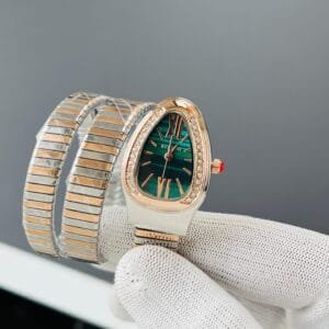 Bvlgari Slim Elegant Snake Dial Watch