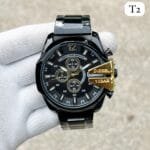 Diesel 10 Bar Black Metal Watch (1)
