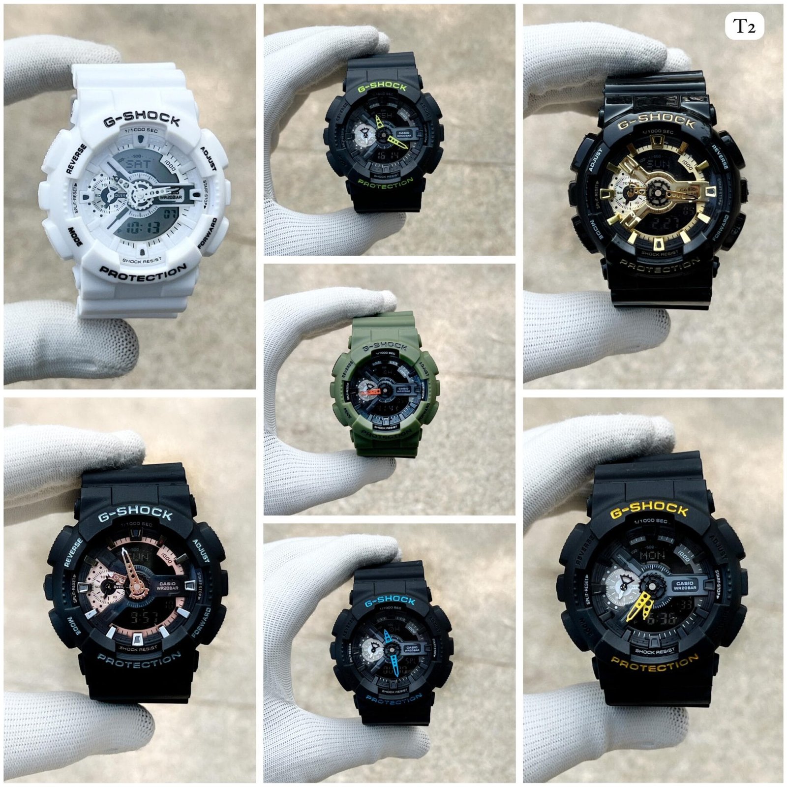 G-shock Ga-110 With Sporty Watch 7 Colors (7)