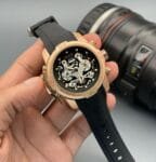 Graham Chrono Fighter Skeleton Dial Watch (1)