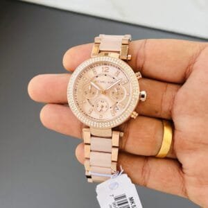 Mk Parker Ceramic Chronograph Watch