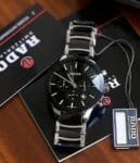 Rado Black Centrix Chronograph Watch