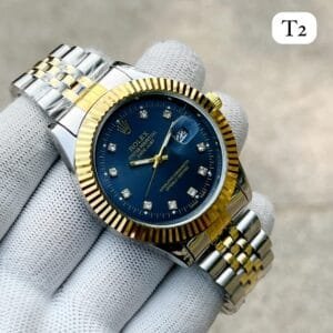 Rolex Date just 41 Dual Steel Watch