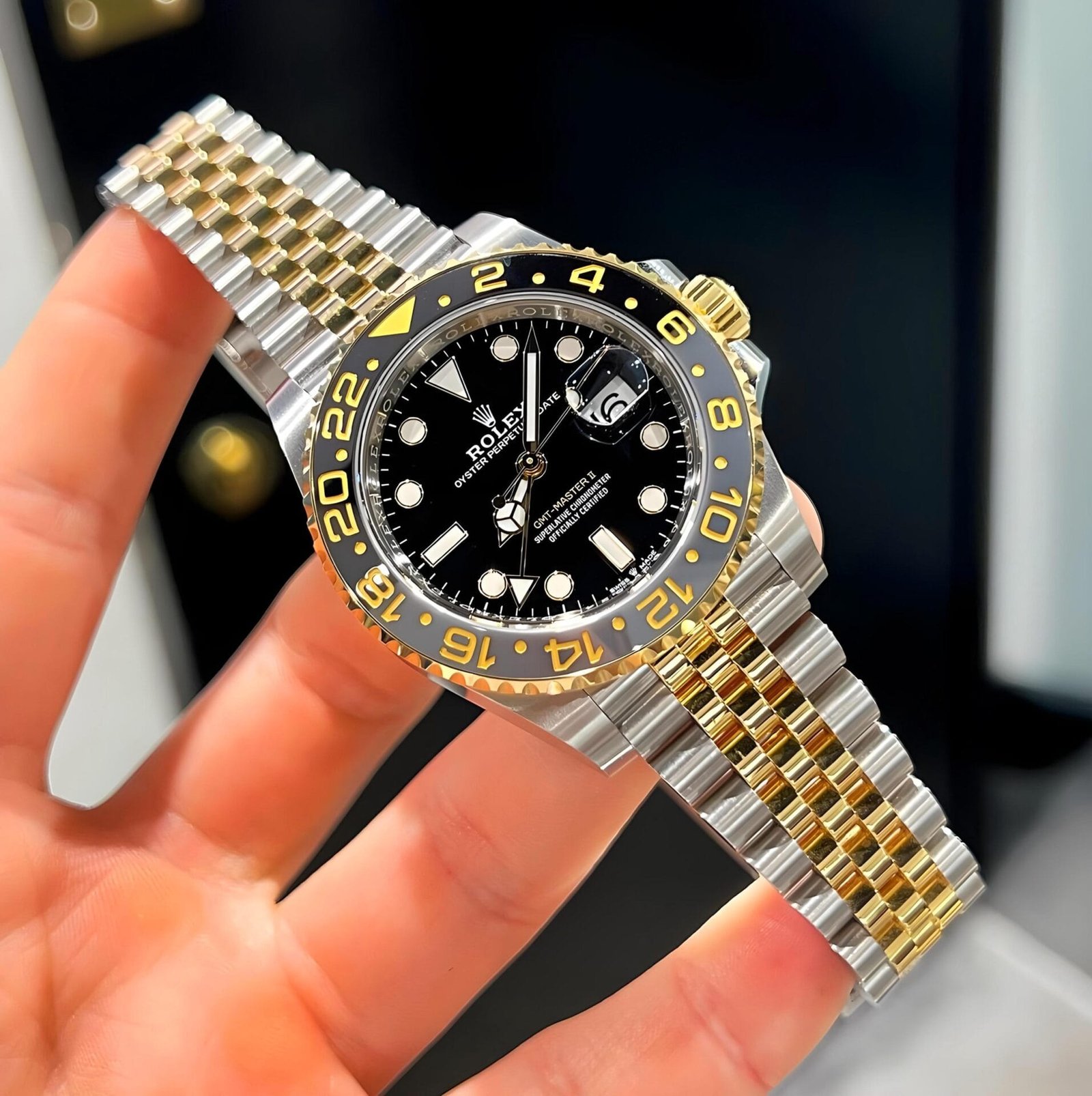 Rolex Gmt Master Ii With Black Dial (2)