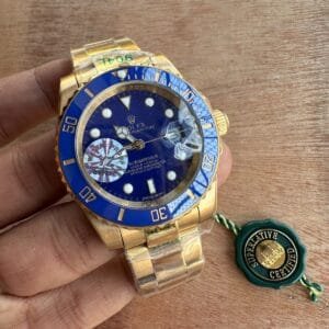 Rolex Men's Ciramic Ring Automatic Watch