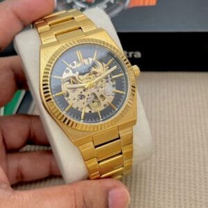 Automatic Gold Men's Watch | Luxury Elegant Finish