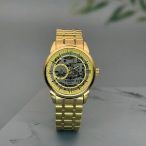 Tissot T-Classic T-complication Gold Watch