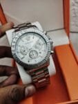 Men's Chronograph Silver Watch