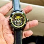 Rotating Tourbillon Automatic Machinery Watch