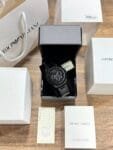 Men’s Black Stainless Steel Chronograph Watch (2)