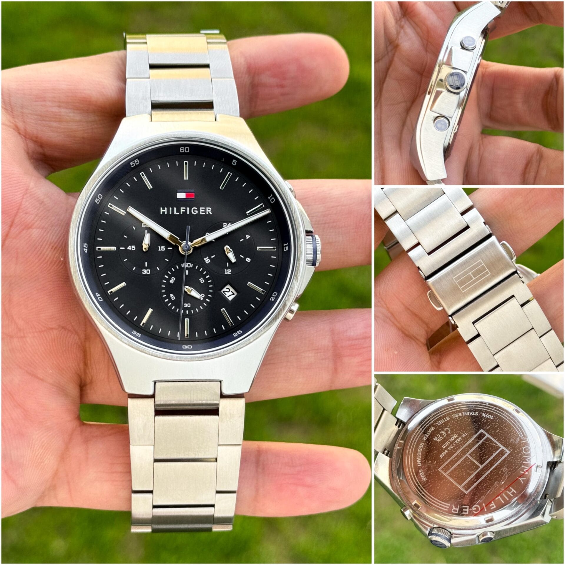 Tommy Round Case Chronograph Watch (4)