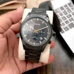 Imported Metal Chain Chronograph Watch (5)