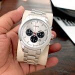 Imported Metal Chain Chronograph Watch (5)