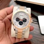 Imported Metal Chain Chronograph Watch (5)
