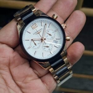 Imported Stainless Steel Band Chronograph