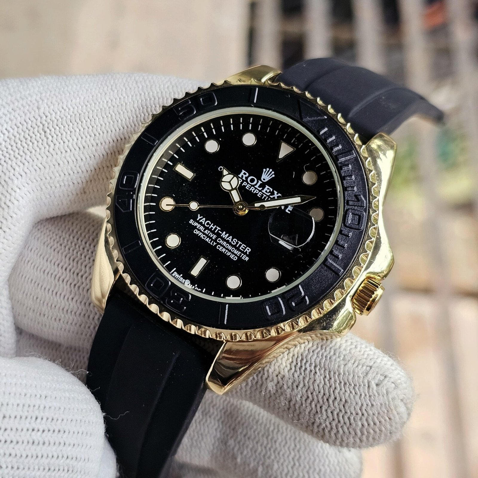 Men's Datejust 41 Dark Dial Stainless Steel Watch (1)