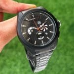 Men’s Black Chronograph Watch (1)