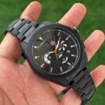 Men’s Black Chronograph Watch (1)