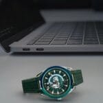 Men’s Luxury Automatic Watch with Aqua Terra Style Design and Open Case Back (1)