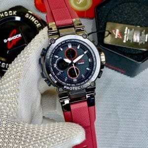 Men's Dual Time Digital-Analog Watch | Multifunctional GMT-Style Functionality