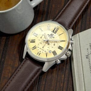 Men's Japanese Premium Timepiece | Leather Strap, Fully Functional