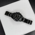 Men's 36mm Quartz Sport Watch | Black Band, Durable Mineral Crystal