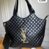 Black Quilted Maxi Shopping Bag BSBmart (6) Black Quilted Maxi Shopping Bag BSBmart