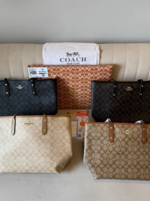 Luxury Women Town Tote Bag with Gift Box