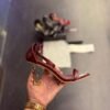 Maroon High Heel Sandals for Women BSBmart (1)