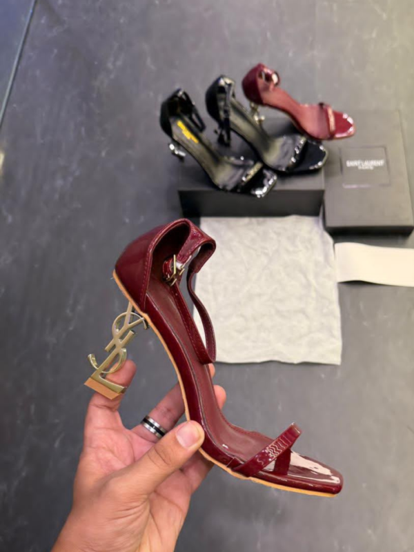 Maroon High Heel Sandals for Women BSBmartd