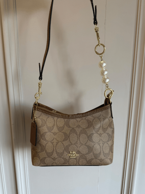 Pearl Charm Shoulder Bag for Women BSBmart