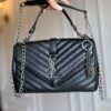Quilted Chain Bag with Lock Charm BSBmart Quilted Chain Bag with Lock Charm BSBmart