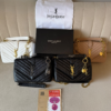 Quilted Chain Bag with Lock Charm BSBmart Quilted Chain Bag with Lock Charm BSBmart