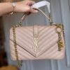 Quilted Chain Bag with Lock Charm BSBmart (2) Quilted Chain Bag with Lock Charm BSBmart