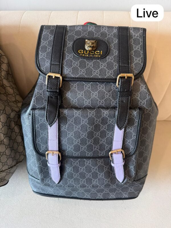 Signature Canvas Men’s Backpack | BSBmart