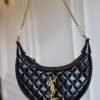 U-Shaped Quilted Bag with Gold Chain | BSBmart