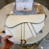 White Curved Shoulder Bag for Women BSBmart