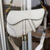 White Curved Shoulder Bag for Women BSBmart
