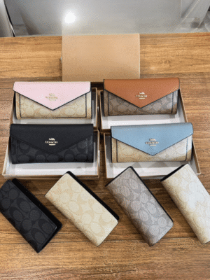 2 Piece Envelope Wallet Set for Women BSBmart