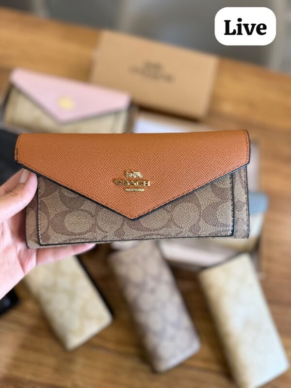 2 Piece Envelope Wallet Set for Women BSBmart
