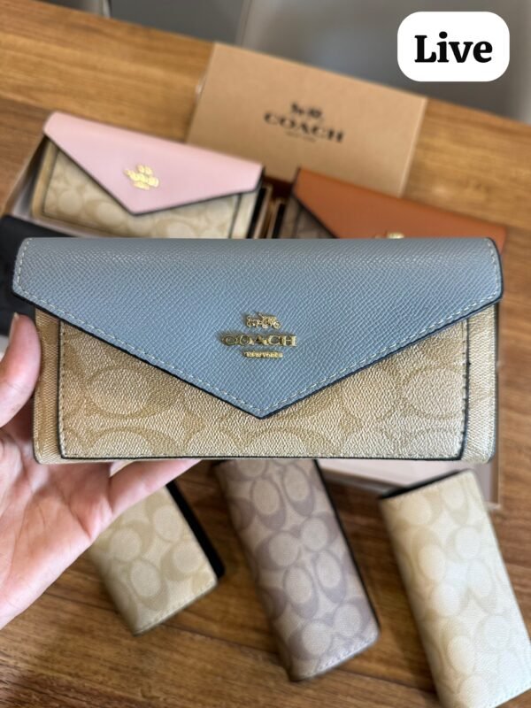 2 Piece Envelope Wallet Set for Women BSBmart