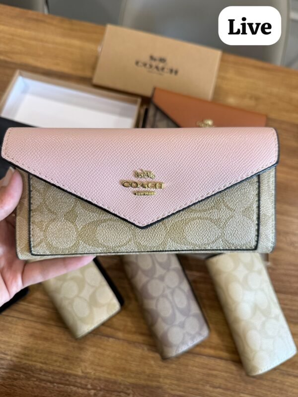 2 Piece Envelope Wallet Set for Women BSBmart