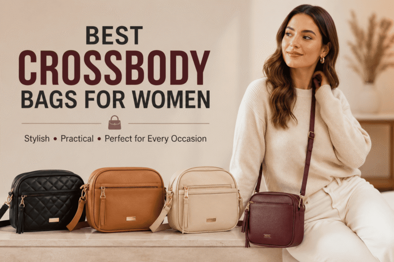 Best Crossbody Bags for Women featuring stylish Women's Crossbody Bags, fashionable Crossbody Bags for Ladies, elegant Stylish Crossbody Bags, and versatile Crossbody Purses for Women for everyday use, work, travel and casual outings.