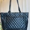 Black Statement Tote Bag for Women | BSBmart