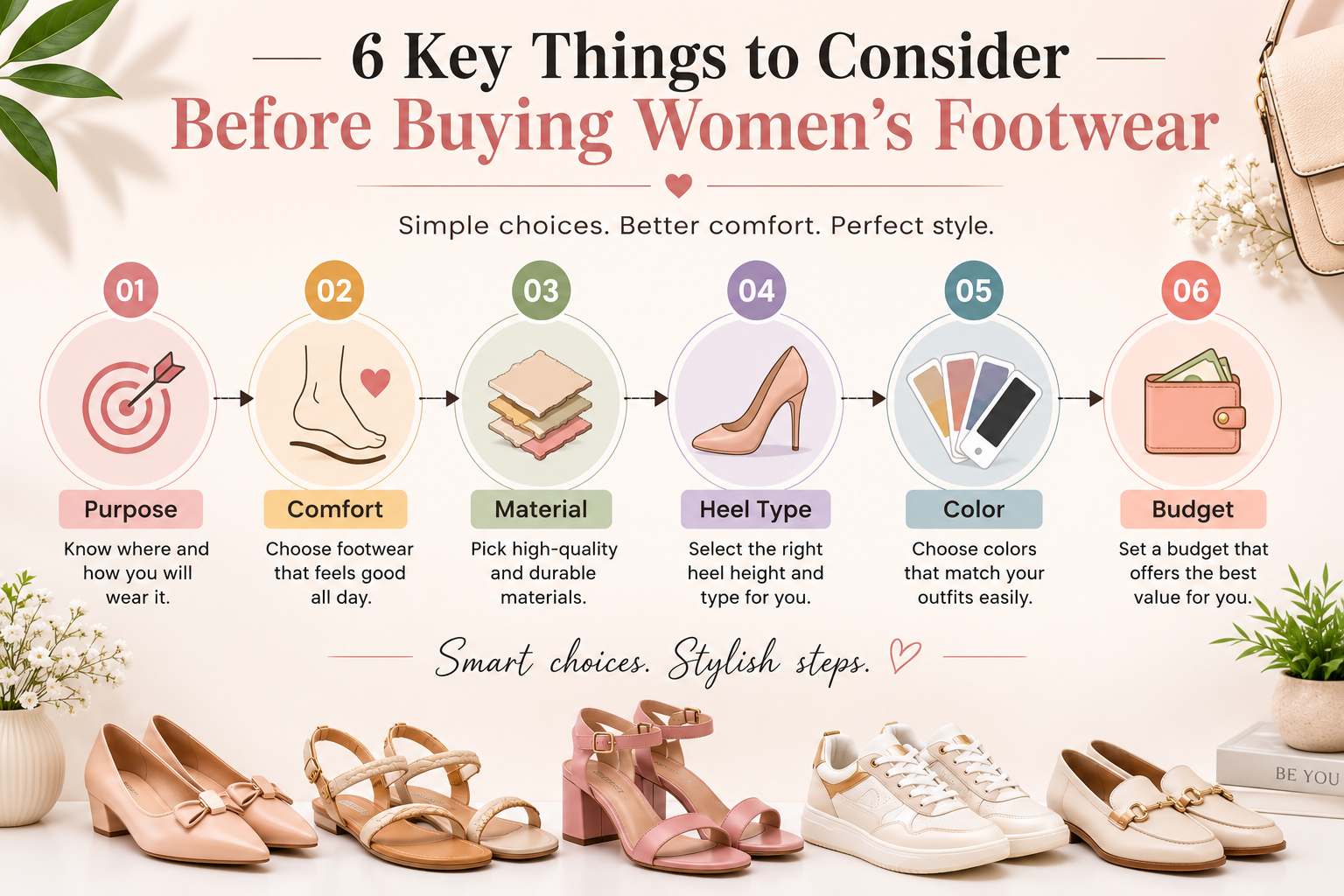 Women's Footwear Guide (2026): Types, Trends & Buying Tips