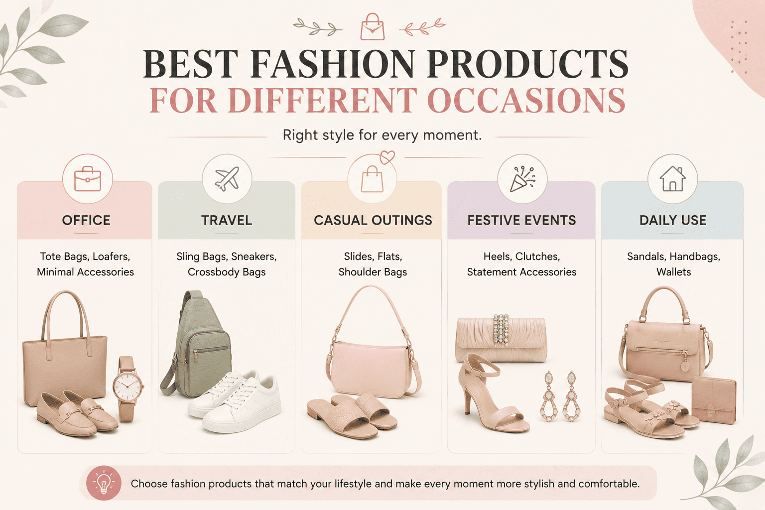 best handbags under ₹1000, how to buy handbags online, Women's Fashion Buying Guide: Choose the Right Accessories