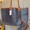 Chevron Print Carry Tote with Matching Wallet