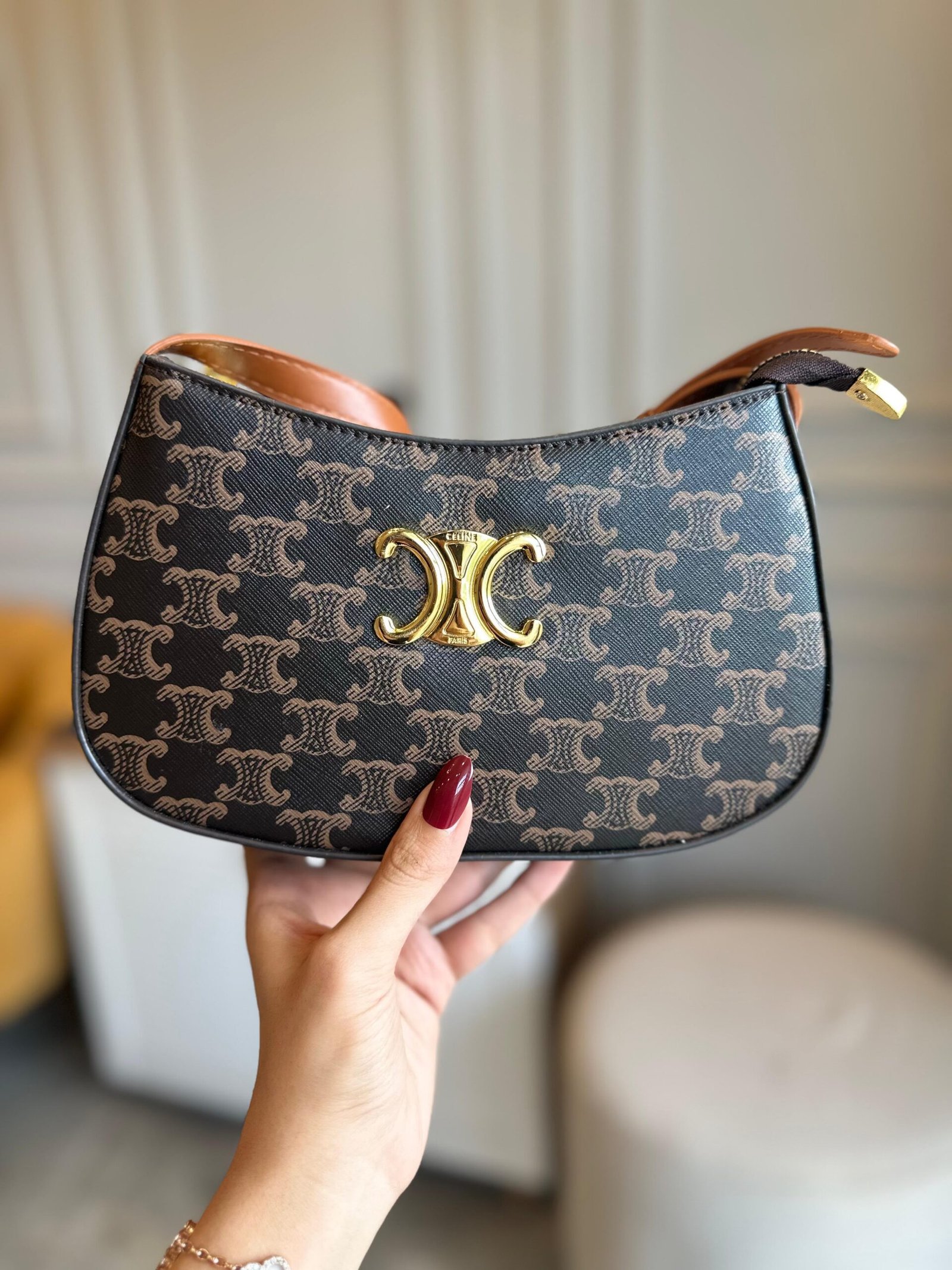 Chocolate Shoulder Bag for Women | BSBmart