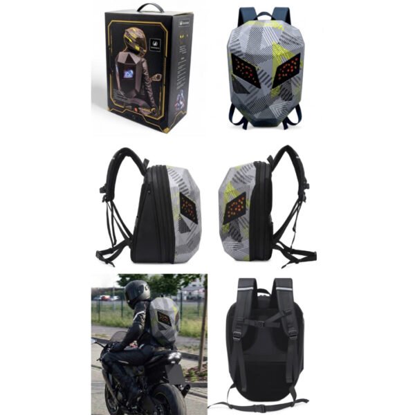 LED Hard Shell Backpack for Travel BSBmart (2) LED Hard Shell Backpack for Travel BSBmart